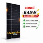 panneaux solaire longi 645w